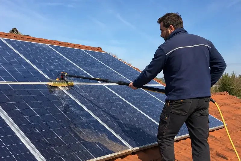 Nettoyage et entretien de panneaux solaires à Allonzier-la-Caille
